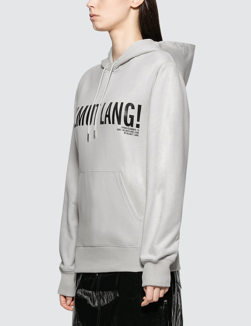 Helmut Lang Exclamation Hoodie HBX Globally Curated Fashion