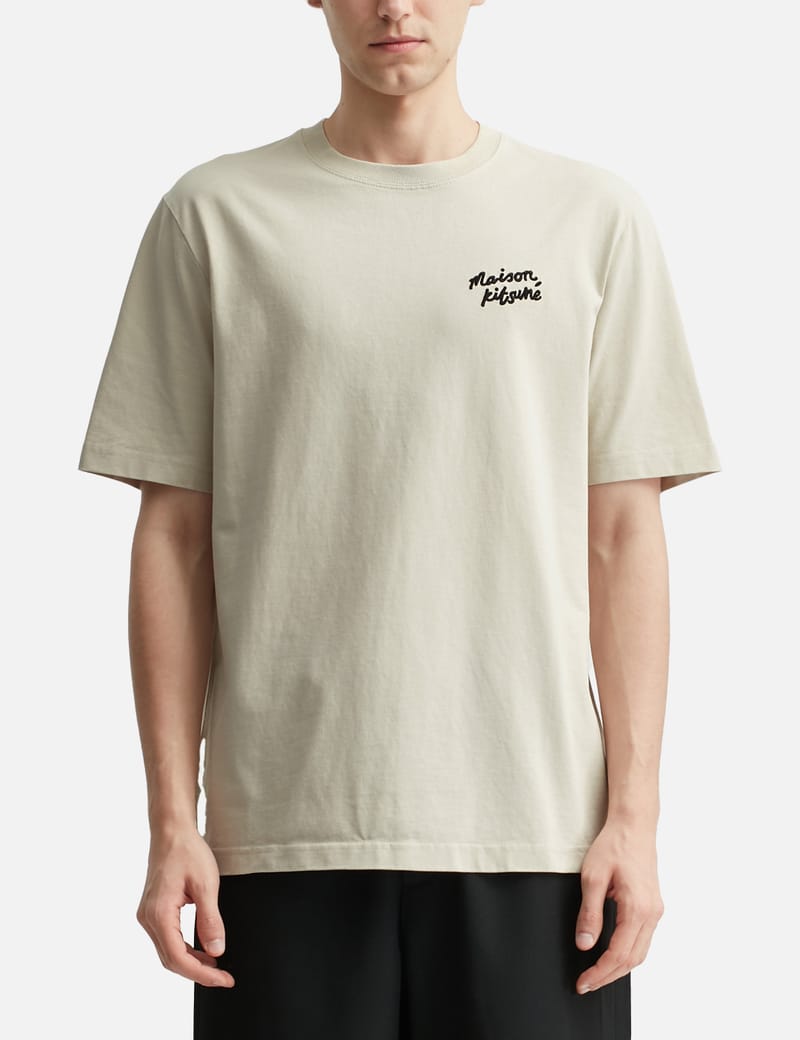 Maison Kitsuné - Maison Kitsuné Handwriting Oversize Hoodie | HBX