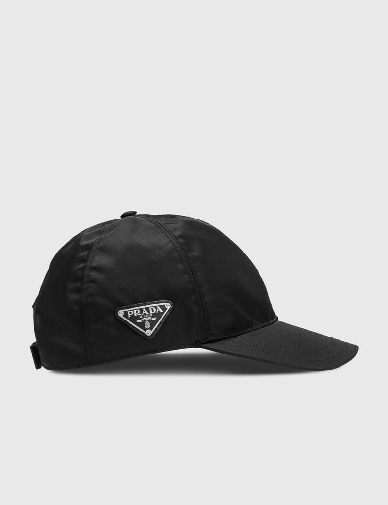 PRADA RE-Nylon ブラック ベースボールキャップ XL Prada - Re-Nylon ベースボールキャップ | HBX - ハイプビースト