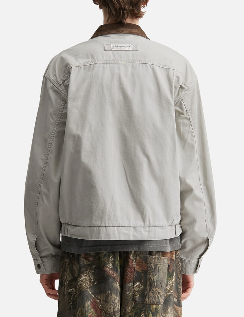 thisisneverthat® Utility Field Jacket - Stone-washed cotton canvas