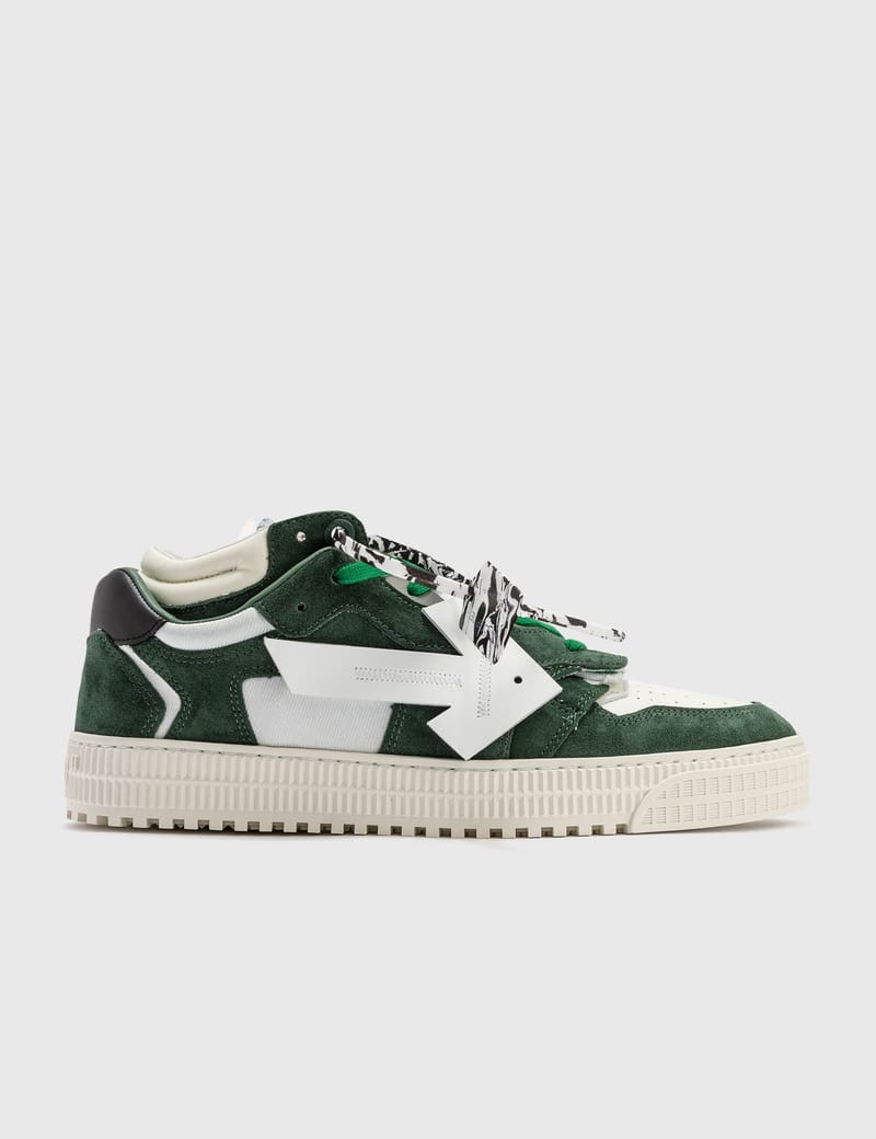 Off-White™ - Suede Floating Arrow Sneakers | HBX - Globally ...