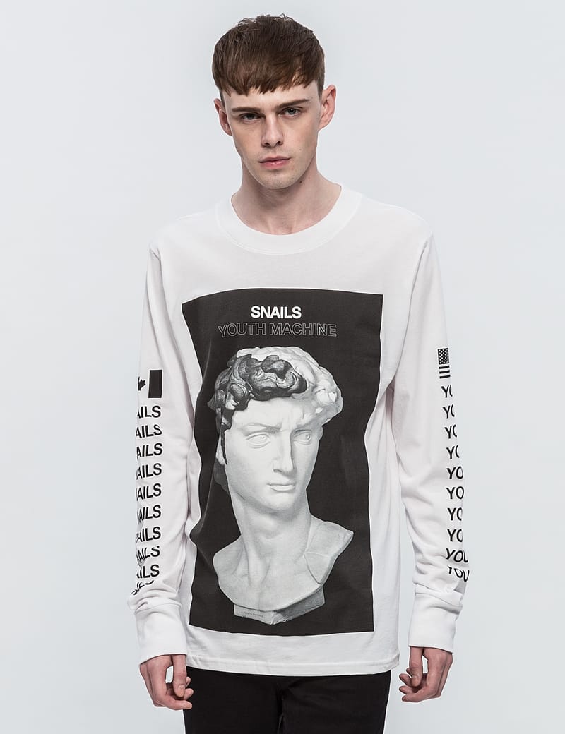Youth Machine - Snails Collab L/S T-Shirt | HBX - Globally Curated