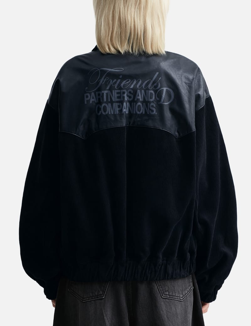 ◆DEINET◆ D FRIENDS CORDUROY VARSITY JACKET IN MINT KDTDJ5 DEINET - D& Friends Corduroy Varsity Jacket | HBX - Globally