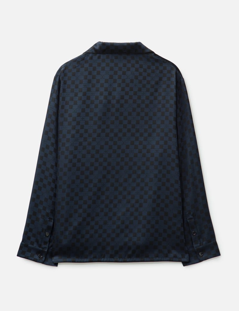 Louis Vuitton ロゴ長袖シャツ Louis Vuitton - Monogram Silk Shirt | HBX