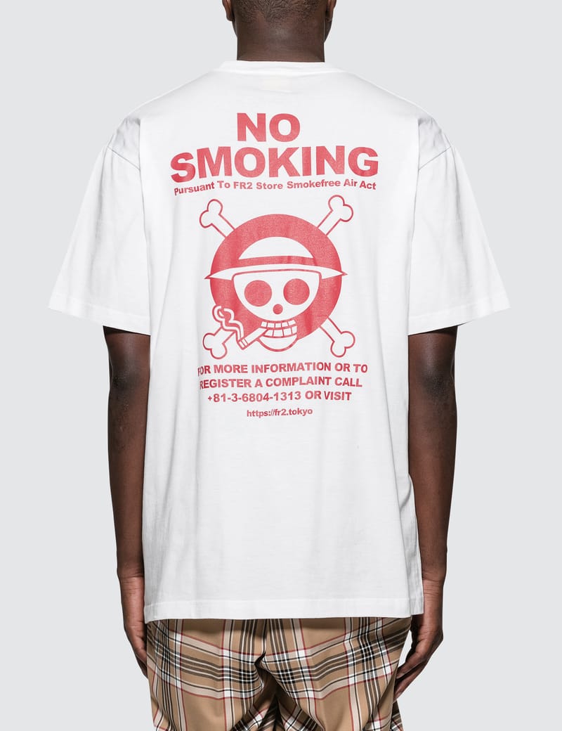 FR2 - One Piece x #FR2 Smoking Kills S/S T-Shirt | HBX