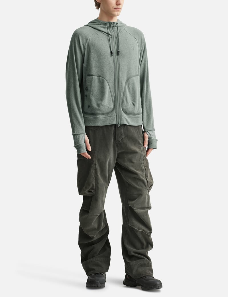 トップス SAN SAN GEAR KAPAS KNIT ZIP-UP size1 San San Gear Kapas Knit Zip-Up - Mint color-block hoodie with 2
