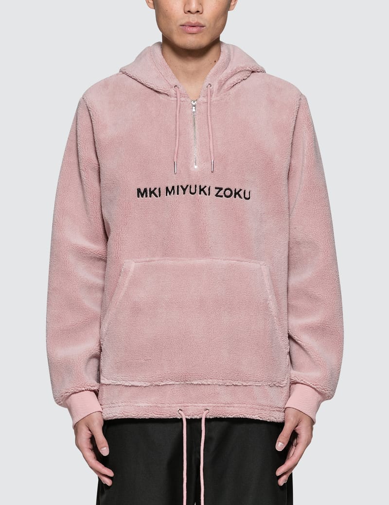 Mki sherpa best sale quarter zip sweat