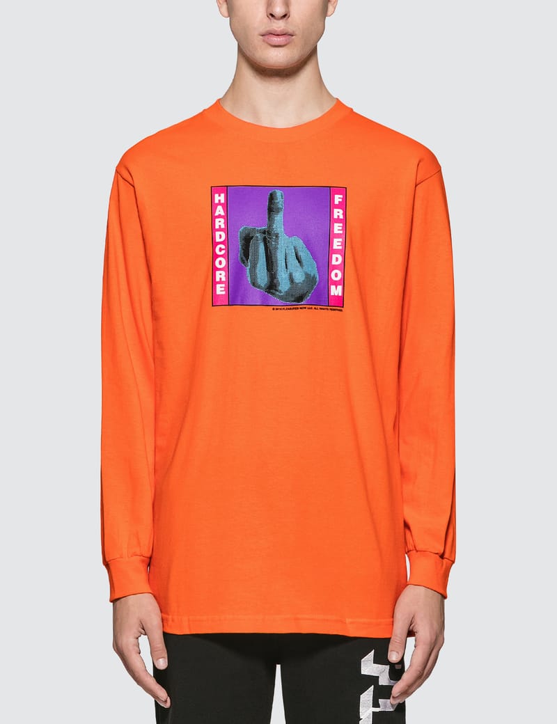 プレジャーズ - Hardcore Freedom Long Sleeve T-Shirt | HBX