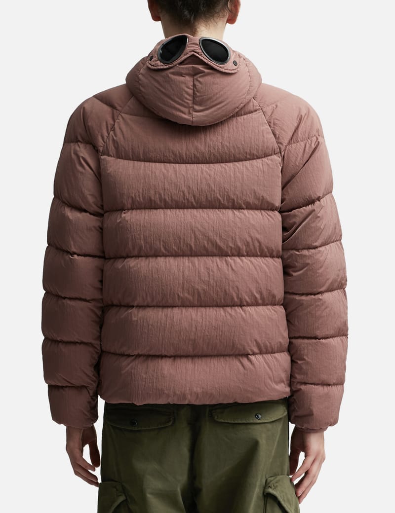 Cp company puffer hot sale goggle jacket