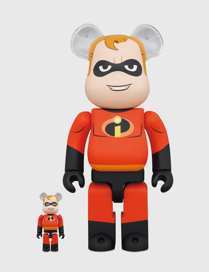 Medicom Toy - Be@rbrick Mr. Incredible 100% u0026 400% | HBX - Globally Curated  Fashion and Lifestyle by Hypebeast