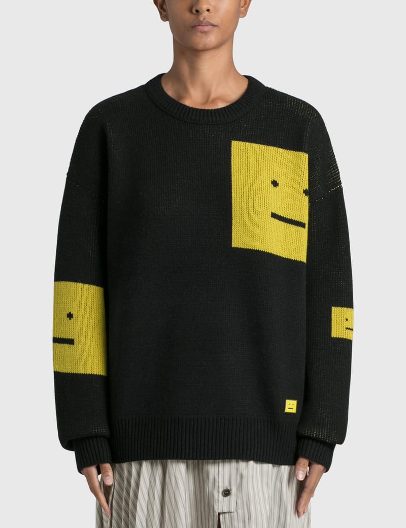 Nimah Animaton Evil Face Sweater