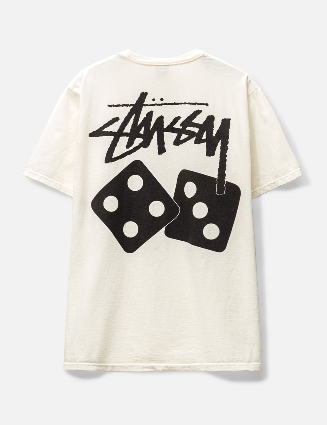 Stüssy DICE PIGMENT DYED TSHIRT HBX Globally Curated Fashion and