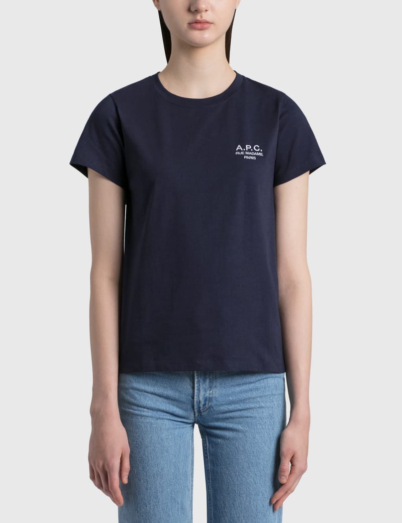 A.P.C. - Denise Logo T-shirt | HBX - Globally Curated Fashion and