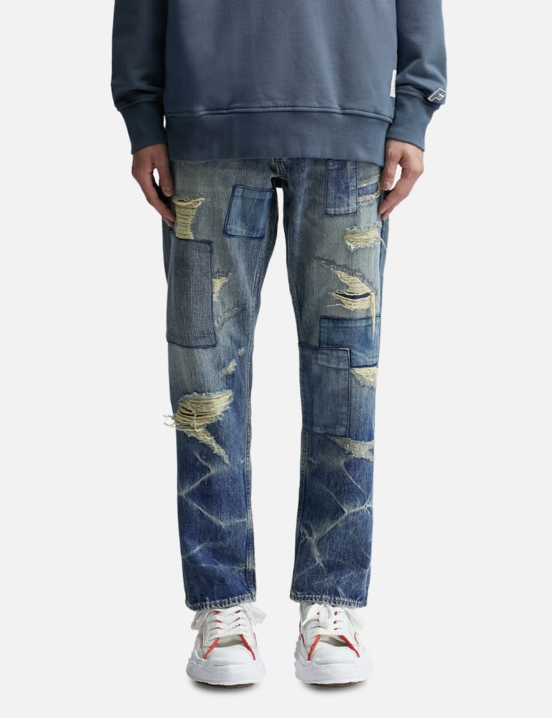 パンツ FDMTL SKINNY FIT STRAIGHT DENIM W34 L32
