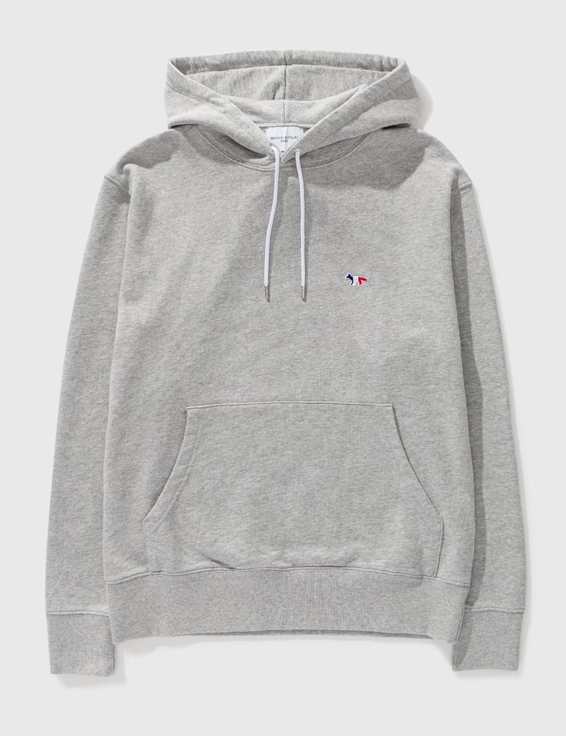 Maison Kitsuné - Tricolor Fox Patch Classic Hoodie | HBX