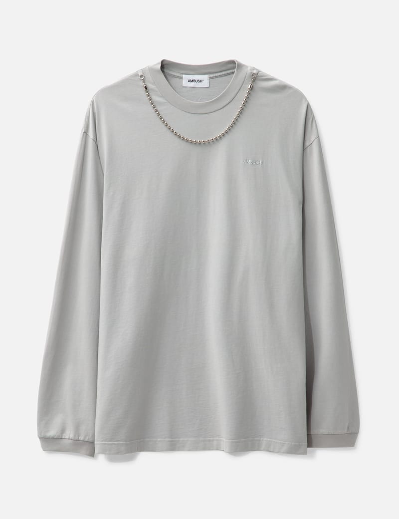 AMBUSH® - Ballchain Long Sleeve T-shirt | HBX - Globally Curated