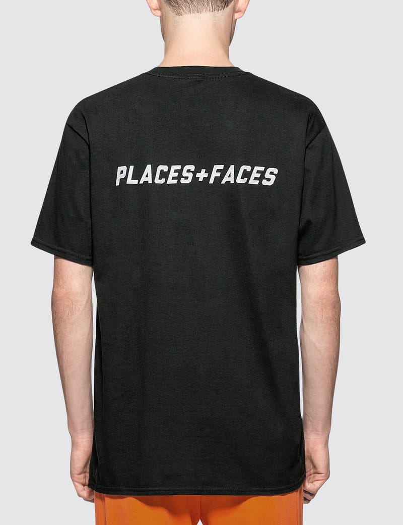Places + Faces - P+F Logo Reflective T-Shirt | HBX