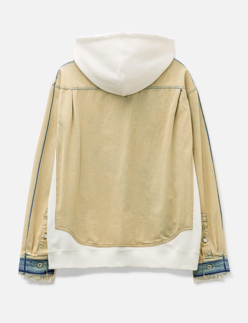 関税送料込Loewe Hooded Jacket Ultra jacket in technical shell Green - LOEWE