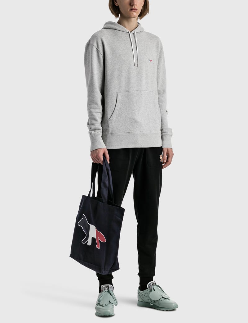 Maison Kitsuné - Tricolor Fox Patch Classic Hoodie | HBX