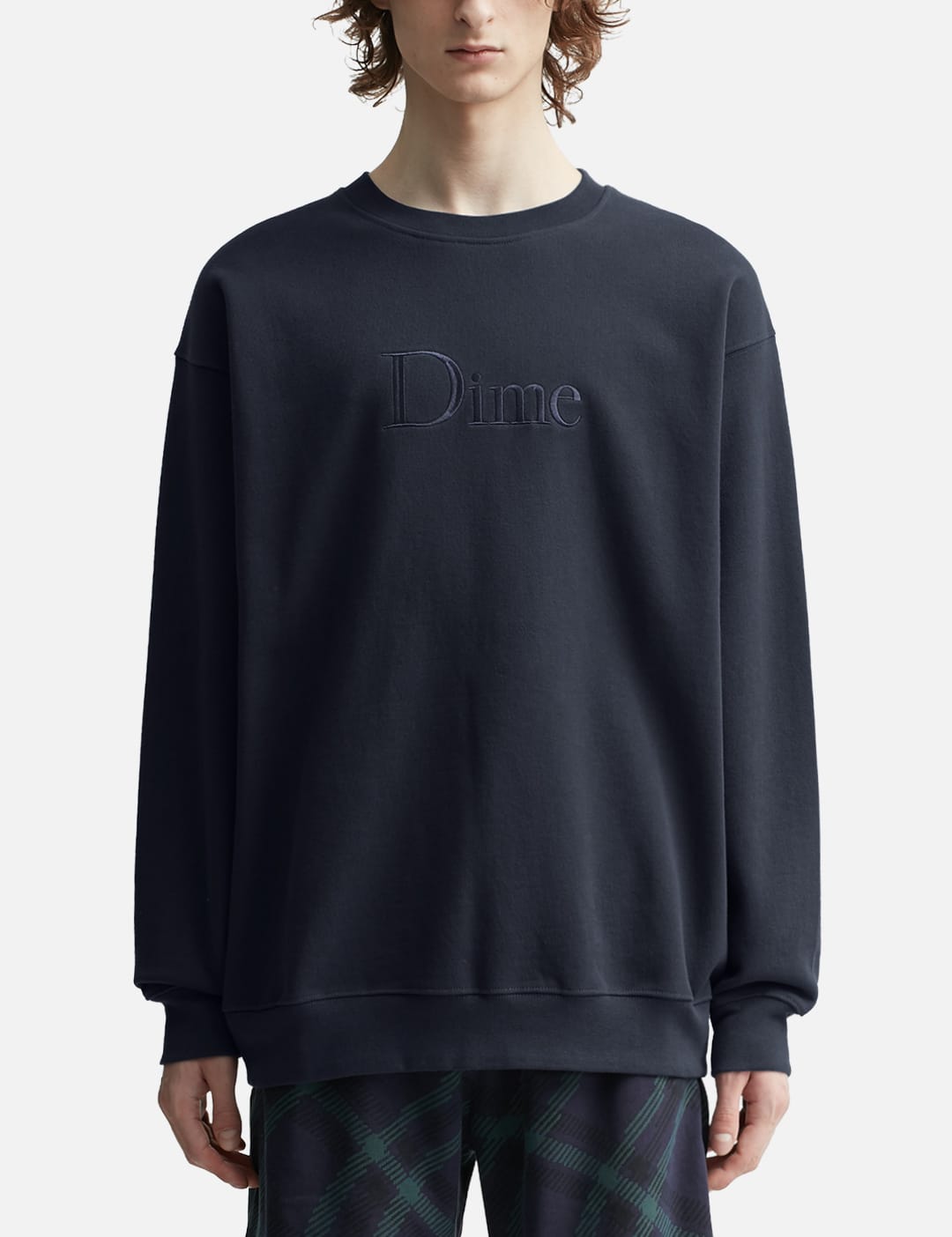 DIME CLASSIC EMBROIDERED CREWNECK
