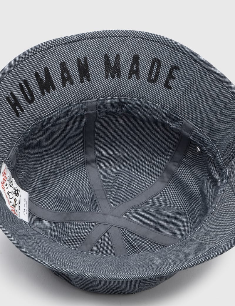 humanmade kawsバケットハット human made kaws コラボ ハット 希少 - メルカリ