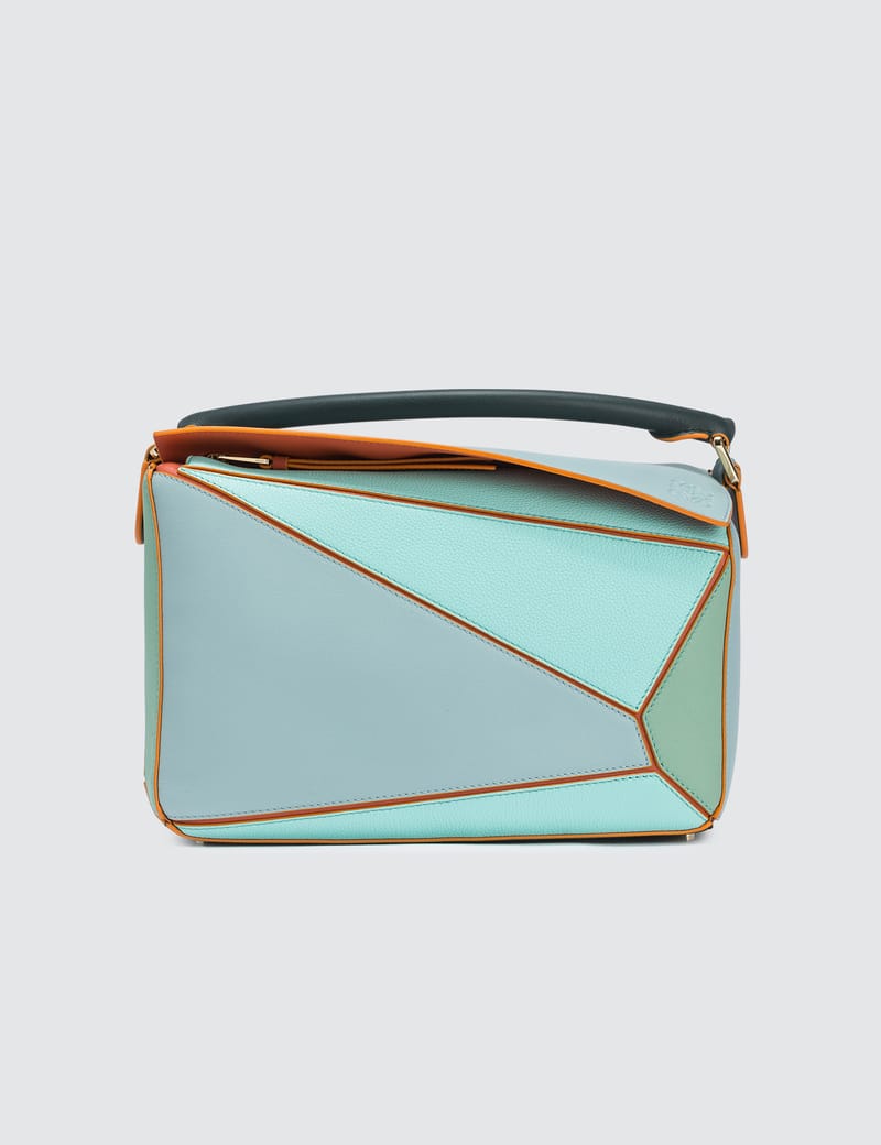 ハンドバッグ LOEWE PRINTED LEATHER SMALL PUZZLE HANDBAG Loewe - Puzzle Bag | HBX - Globally Curated Fashion and
