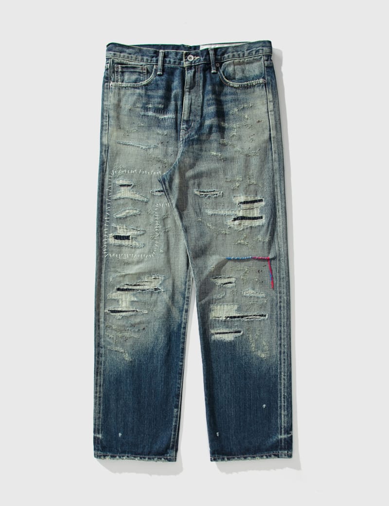 NEIGHBORHOOD SAVAGE DENIM DP MID PANTS - デニム/ジーンズ