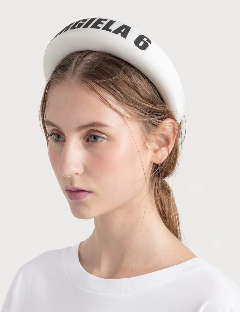 MM6 Maison Margiela ロゴ フェイデッド ヘアバンド MM6 Maison Margiela ロゴ フェイデッド ヘアバンド MM6 Maison