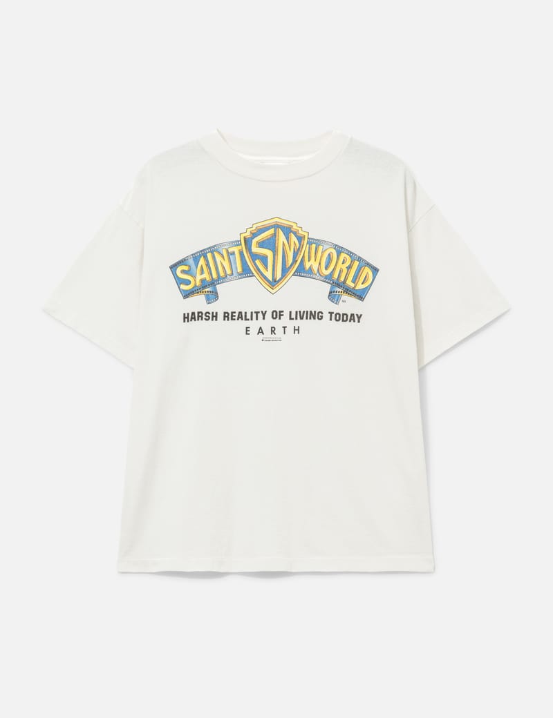 Saint Michael Saint World Short Sleeves T-Shirt - Wide-fit graphic