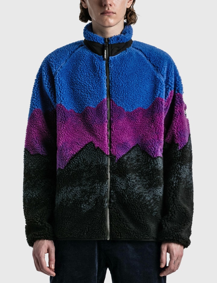 69 Jacket Gramicci - Ridgeline Jacquard Sherpa Jacket | HBX