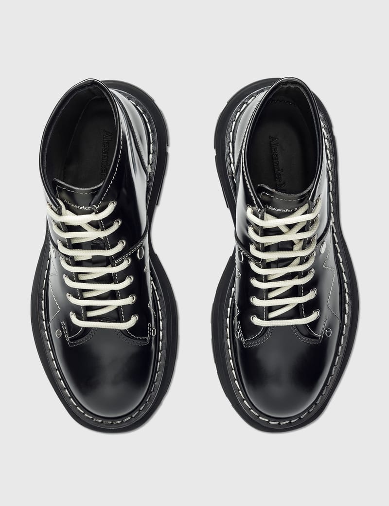Alexander McQueen - Tread Lace Up Boot | HBX - Globally