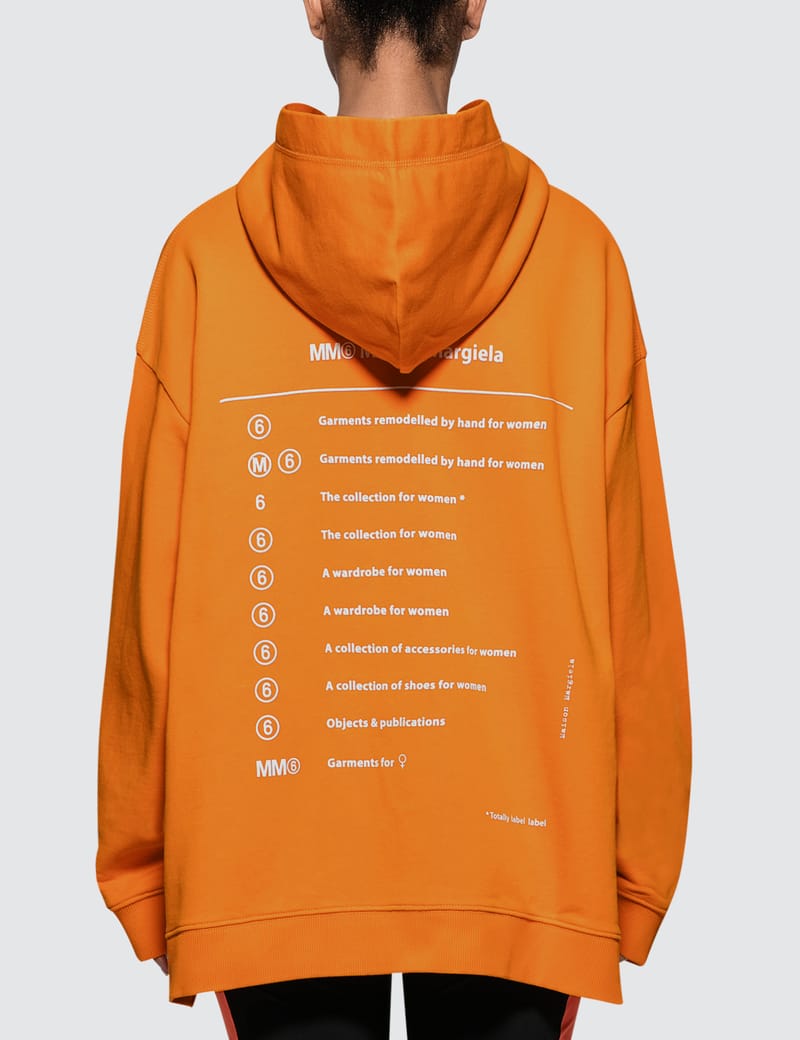 MM6 フーディ MM6 Maison Margiela - Index Hoodie | HBX