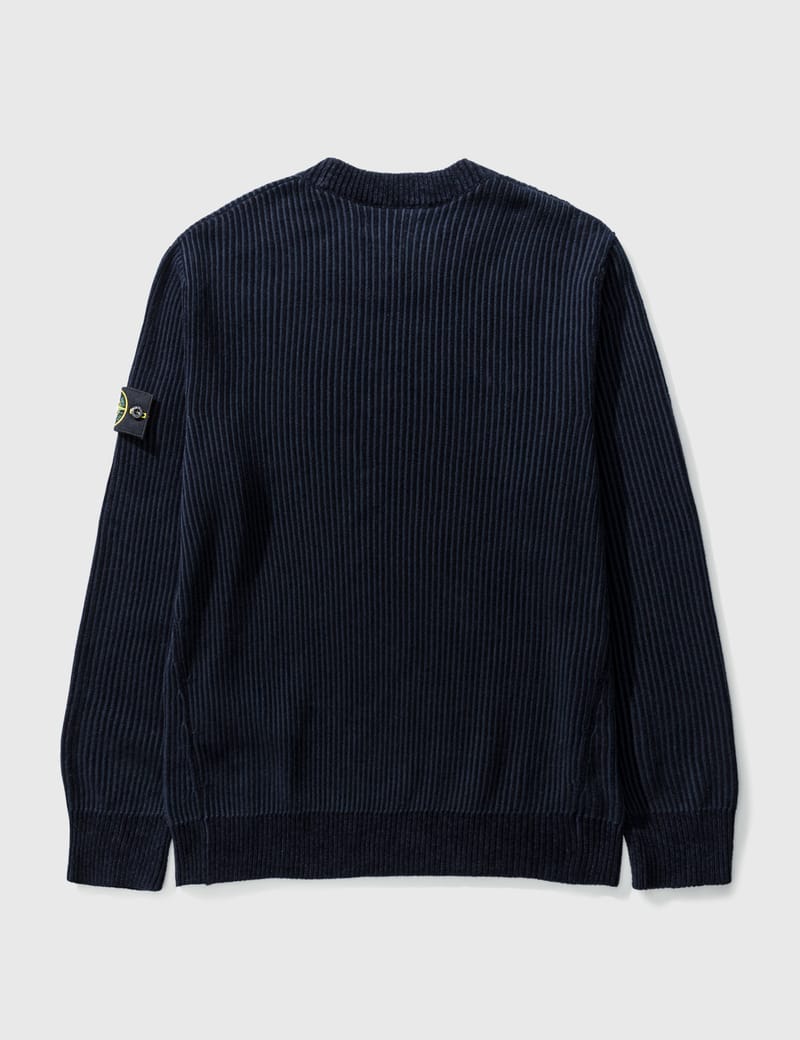Stone Island - Classic Knit Crewneck Sweater | HBX Stone Island - Classic Knit Crewneck Sweater | HBX