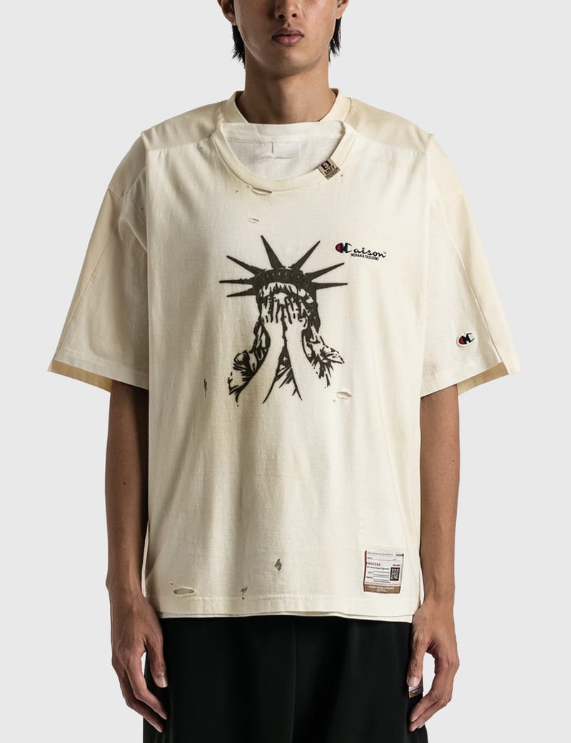 Maison Mihara Yasuhiro - Combined T-Shirt | HBX - Globally Curated