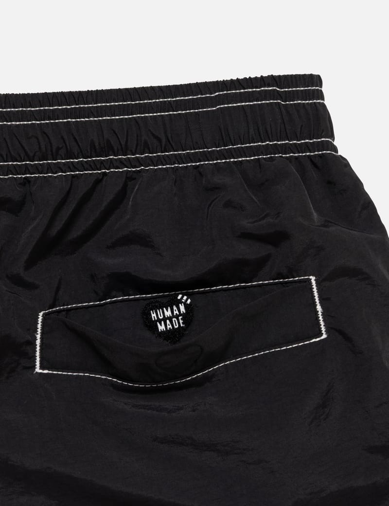 Human Made Swim Shorts - Quick-dry nylon shorts with mesh lining