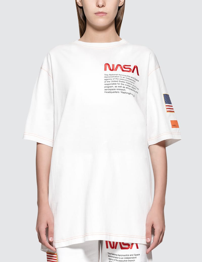 HERON PRESTON® - Nasa Jersey Short Sleeve T-Shirt | HBX - Globally