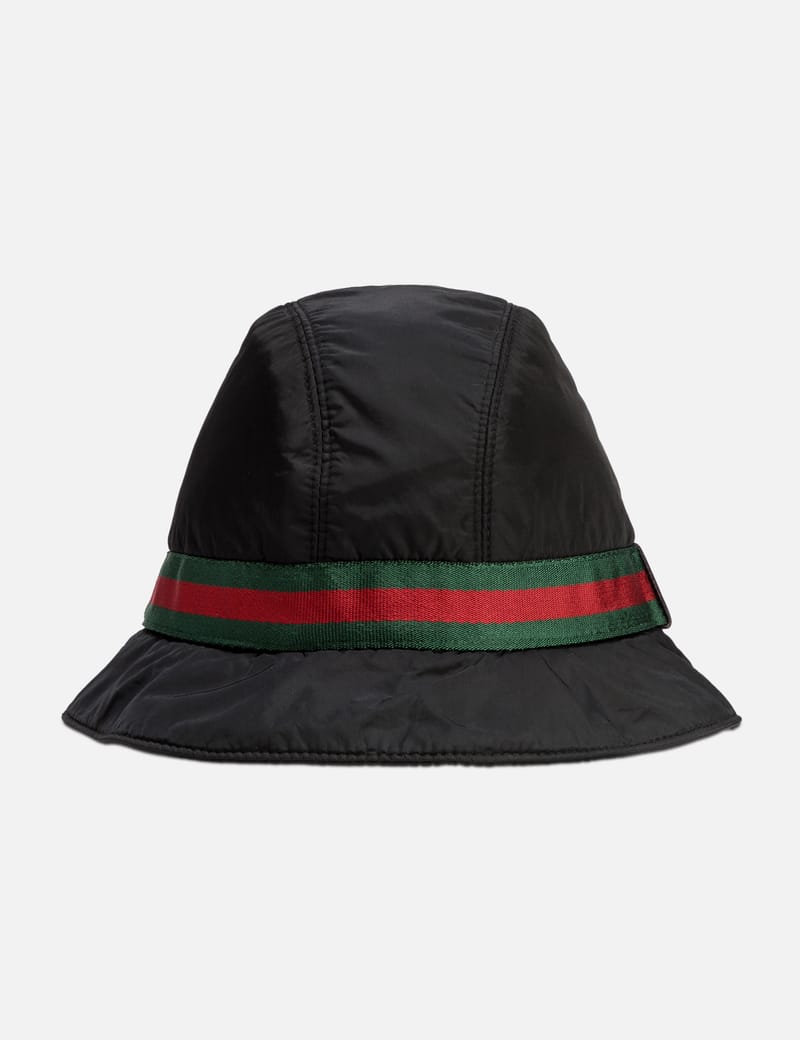 Gucci - GUCCI NYLON BUCKET HAT | HBX - Globally Curated