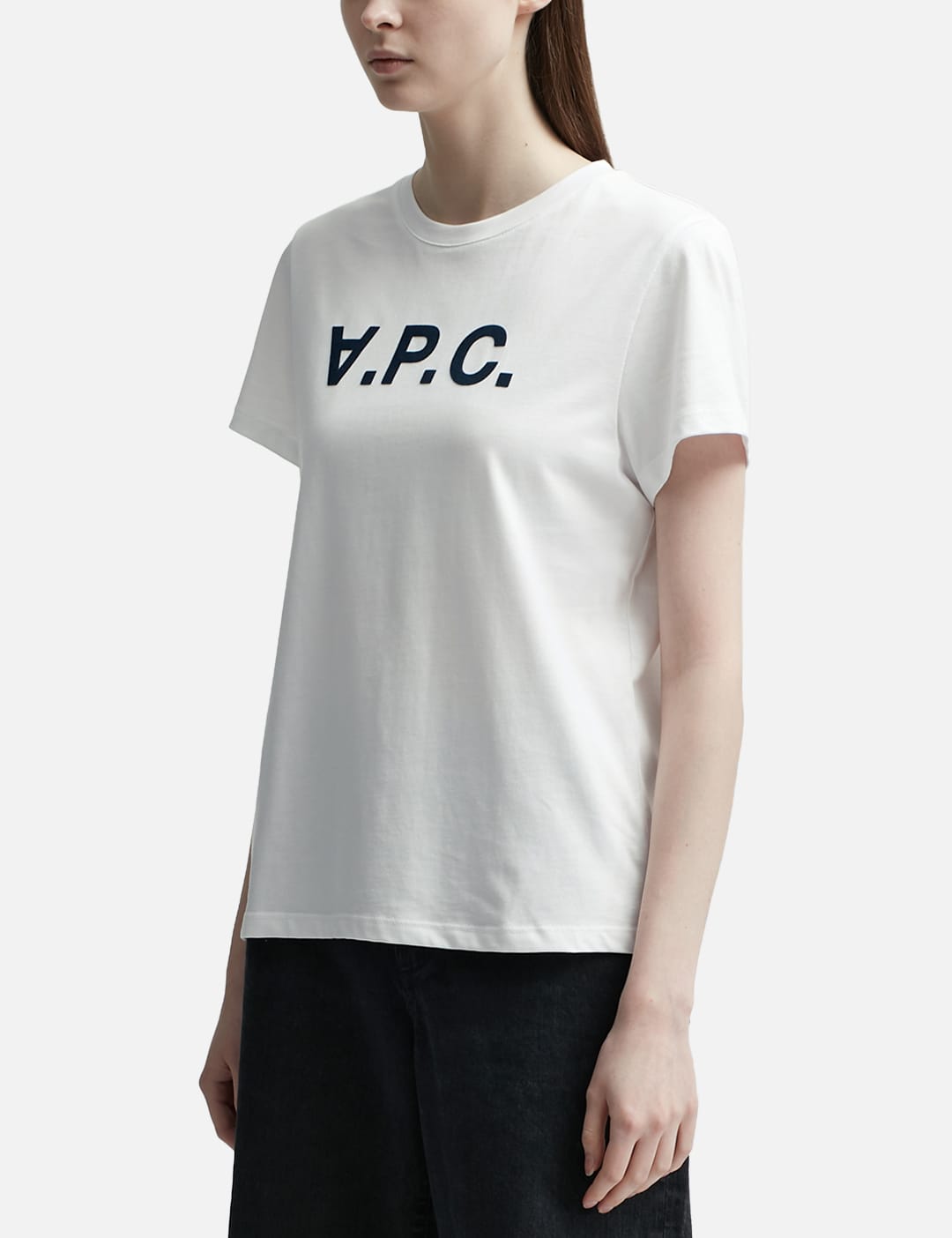 A.P.C. - VPC Blanc F T-shirt | HBX - Globally Curated Fashion and
