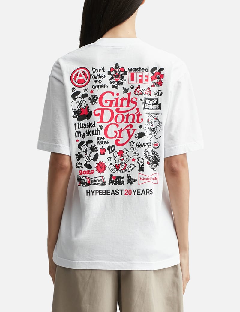 Hypebeast VERDY x Hypebeast 20th Anniversary T-shirt - Limited
