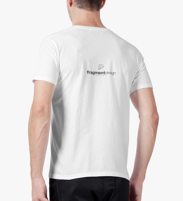Medicom Toy - White/Pink BEARTEE x fragment design T-Shirt | HBX