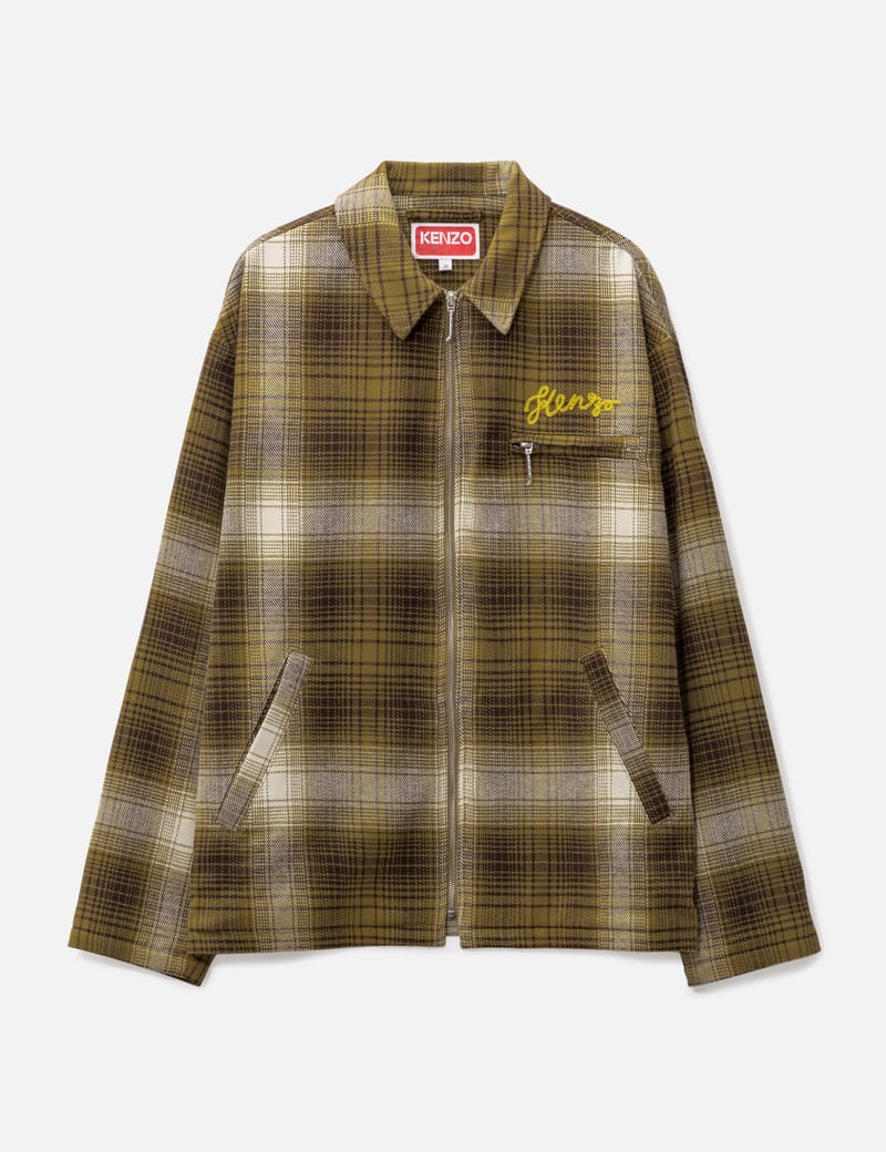 Kenzo - Lightweight Chequered Jacket | HBX - Globally Curated