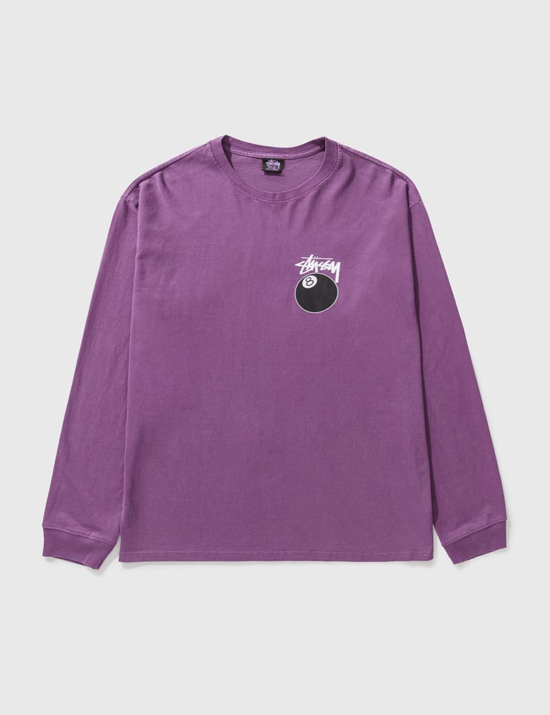 ★関税込★Stussy★Stussy 8 Ball Pigment Dyed T-Shirt Purple Buy Stussy Classic Gear Tee Pigment Dyed 'Grape' - 1905084