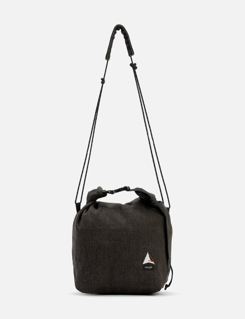 ROA Roa X Wrangler Yuna Crossbody Bag - Washed denim sling with