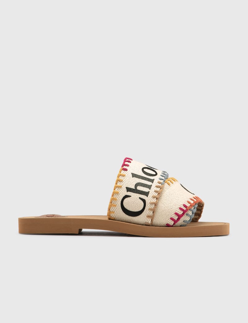 VIP【関税送料無料】希少 Chloe Woody Flat Mules Chloé - WOODY FLAT MULE | HBX - Globally Curated Fashion and