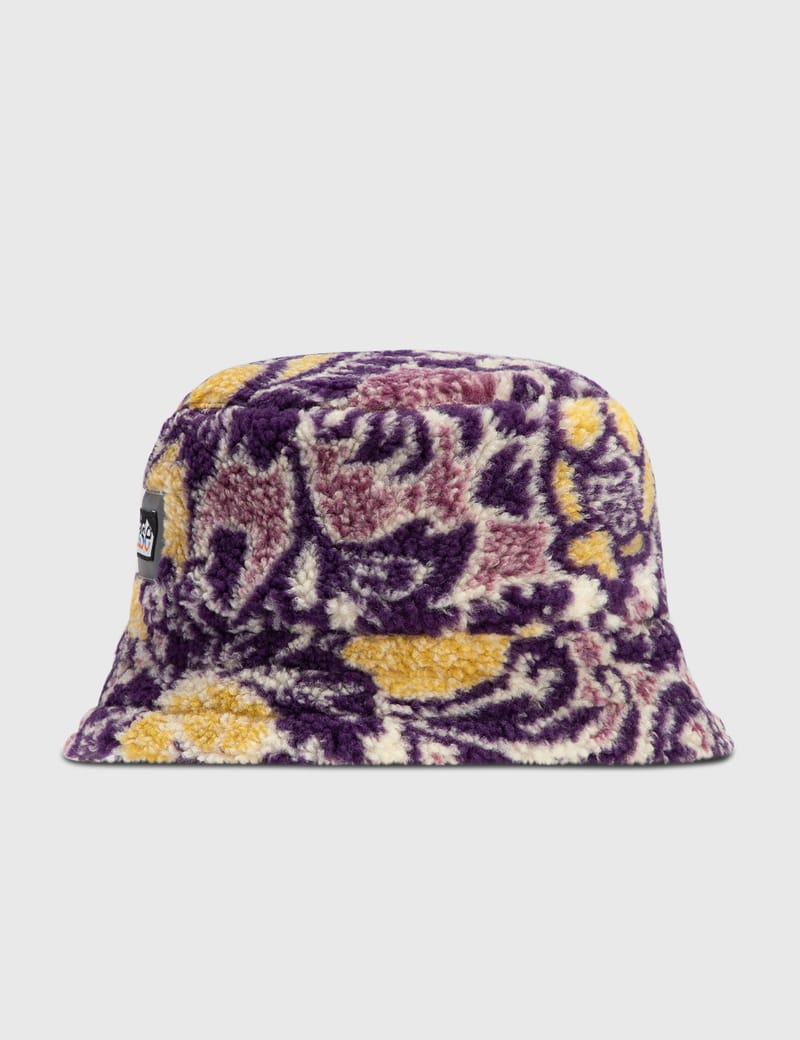 Aries アリーズ バケットハット　フリース Aries - FLEUR FLEECE BUCKET HAT | HBX