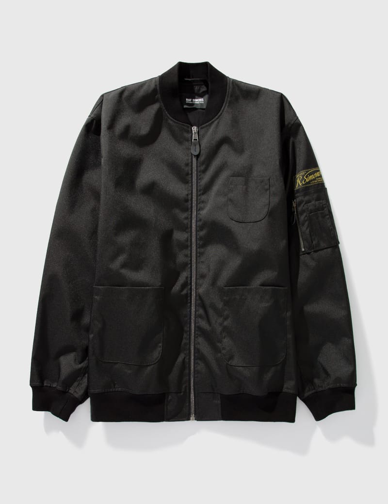 Raf Simons - Oversized Echodomer Bomber Jacket | HBX - Globally