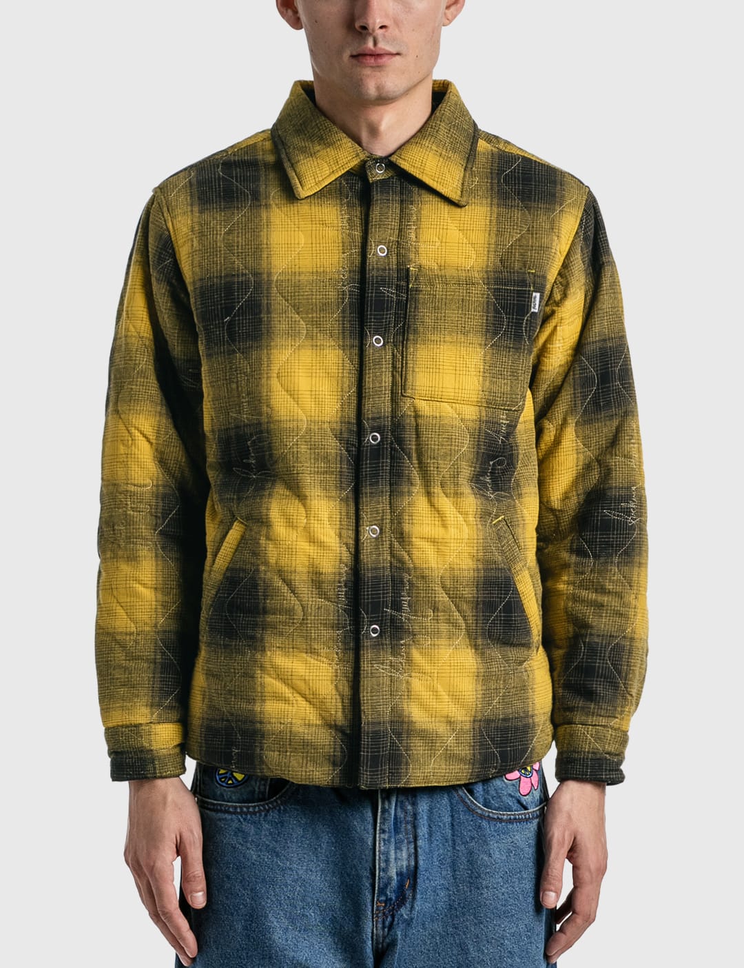 Fucking Awesome - LIGHTWEIGHT REVERSIBLE FLANNEL JACKET | HBX