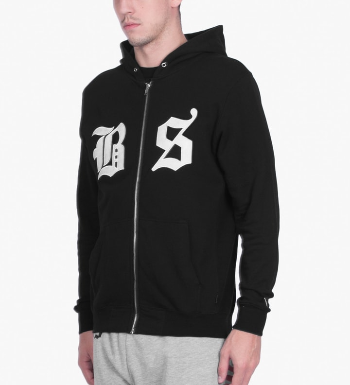 Undefeated - Black BS Zip Hoodie | HBX - Globally Curated