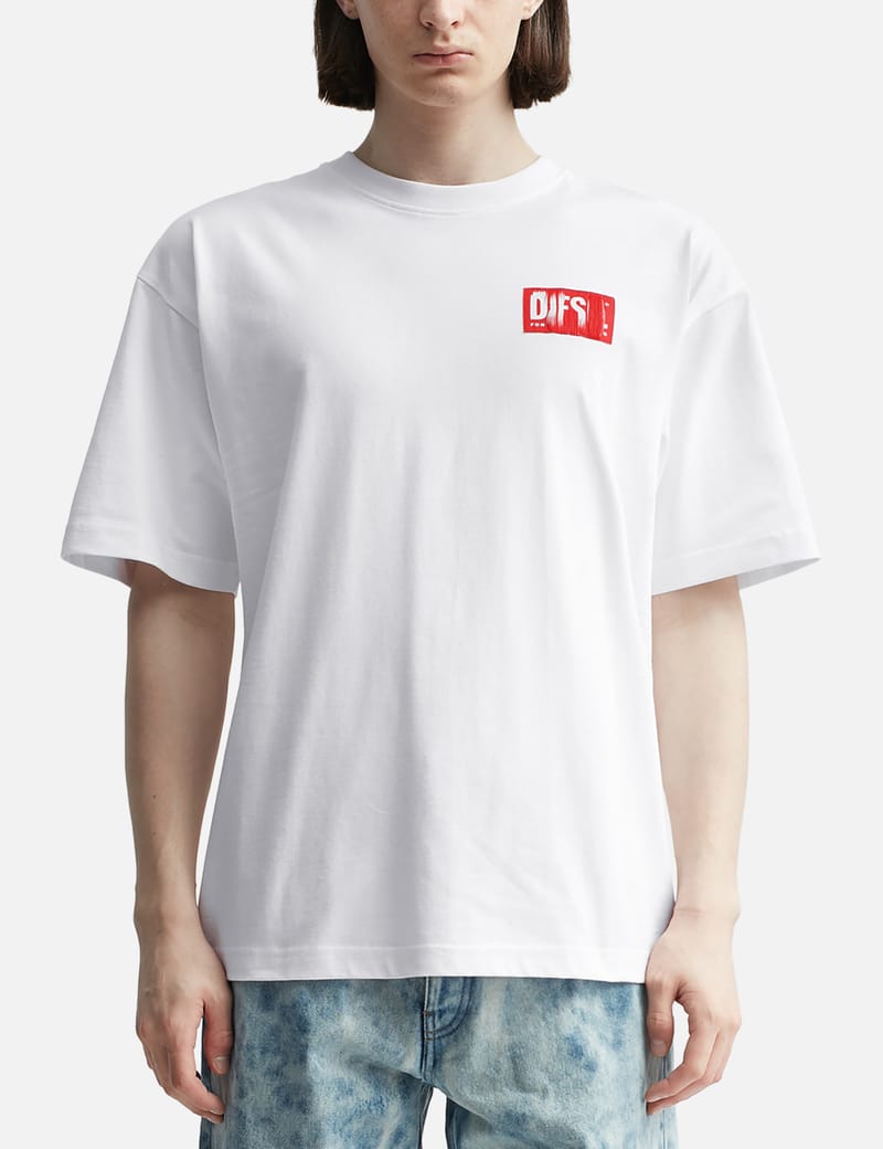 DIESEL t-besh-cut デストロイド ロングスリーブTシャツ DIESEL t-besh-cut デストロイド ロングスリーブTシャツ Tシャツ