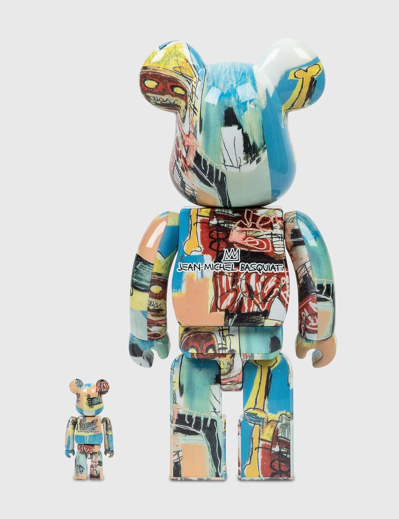 Medicom Toy - Be@rbrick Jean Michel Basquiat #6 100% & 400% Set